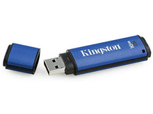 Load image into Gallery viewer, Kingston Data Traveler Vault Privacy USB 3.0 Flash drive - (BLUE)