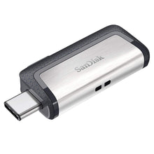Load image into Gallery viewer, SanDisk Ultra 256 GB Dual USB Flash Drive USB 3.0 Type-C - (BLACK,SILVER)