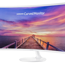 Load image into Gallery viewer, Samsung C32F391 32-Inch Curved LED Monitor HDMI, Displayport (WHITE)
