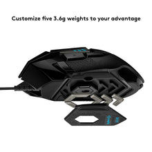 Load image into Gallery viewer, Logitech G502 HERO Gaming Mouse 16000 DPI, German Package - (BLACK)