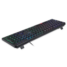 Load image into Gallery viewer, KLIMTM Chroma Gaming Keyboard - Wired Back light LED Rainbow Lighting, Waterproof - (BLACK)