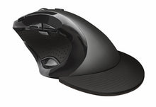 Load image into Gallery viewer, Trust 21722 Vergo Wireless Ergonomic Mouse for PC and Laptop, 2400 DPI with 9 Buttons - (BLACK)