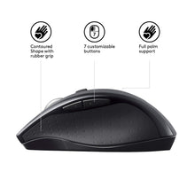 Load image into Gallery viewer, Logitech Marathon M705 Wireless Laptop Computer Mouse - (BLACK)