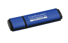 Load image into Gallery viewer, Kingston Data Traveler Vault Privacy USB 3.0 Flash drive - (BLUE)