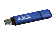 Load image into Gallery viewer, Kingston Data Traveler Vault Privacy USB 3.0 Flash drive - (BLUE)