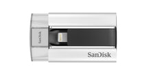 Load image into Gallery viewer, SanDisk iXpand 16 GB Flash Drive - (BLACK/SILVER)