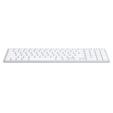 Load image into Gallery viewer, Satechi Aluminum Slim Wireless Keyboard with Numeric Keypad &amp; 4-Device Sync - (SILVER)