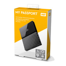 Load image into Gallery viewer, WD My Passport 4 TB Portable Hard Drive - (BLACK)