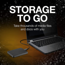 Load image into Gallery viewer, Seagate STEA1000400 1 TB Expansion USB 3.0 Portable 2.5 Inch External Hard Drive (BLACK)