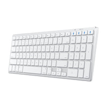 Load image into Gallery viewer, Satechi Aluminum Slim Wireless Keyboard with Numeric Keypad &amp; 4-Device Sync - (SILVER)