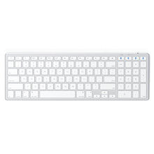 Load image into Gallery viewer, Satechi Aluminum Slim Wireless Keyboard with Numeric Keypad &amp; 4-Device Sync - (SILVER)