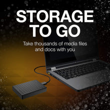 Load image into Gallery viewer, Seagate STEA4000400 4 TB Expansion USB 3.0 Portable 2.5 Inch External Hard Drive - (BLACK)