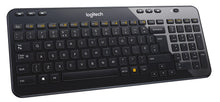 Load image into Gallery viewer, Logitech K360 Wireless Keyboard UK Layout - (BLACK)